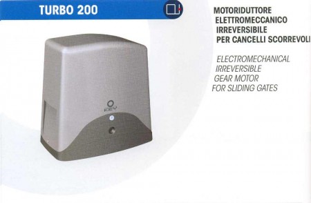 Pohon pre automatické posuvné brány do 2500 kg.